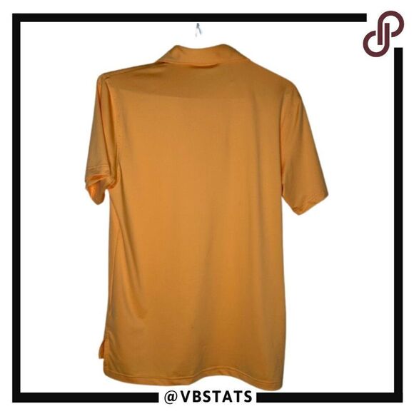Peter Millar Summer Comfort Pumpkin Short Sleeve Golf Polo in Size Small - Picture 2 of 5